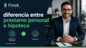 diferencia entre prestamo personal e hipoteca